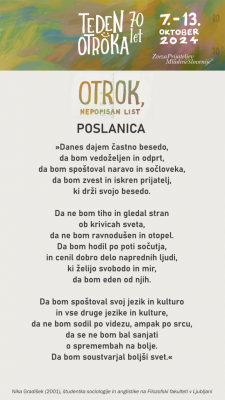 TEDEN OTROKA