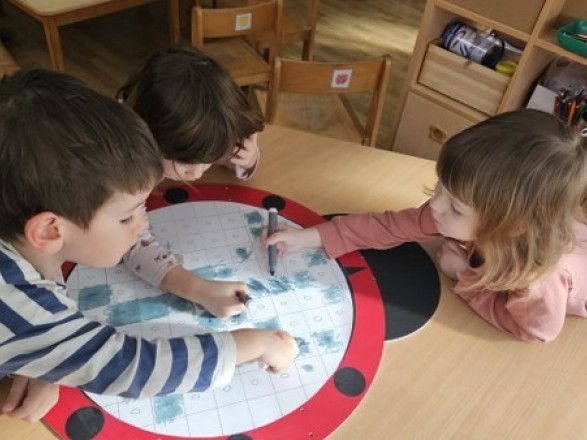Kotiček RINko in dejavnosti RIN v skupini Lončki
