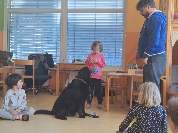 Ponovno sodelovanje z društvom Tačke pomagačke in Mrežo šolski pes