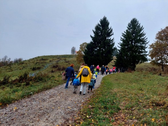 Jesenski izlet vrtca Jelka - enota Storžek