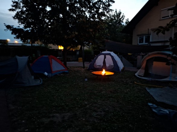 Šotorjenje v vrtcu
